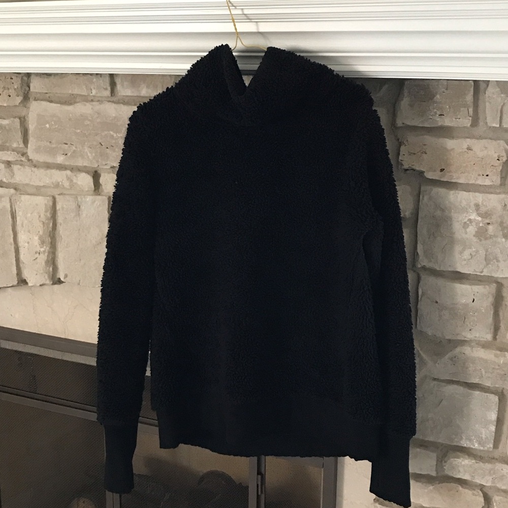 Athleta Black Cowl Neck pullover